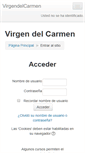Mobile Screenshot of moodlevirgencarmen.gestio-centre.net